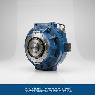 SK350-8 SK330-8 Travel Motor Assembly LC15V00026F1 Iron Material for Kobelco Excavator Travel Motor